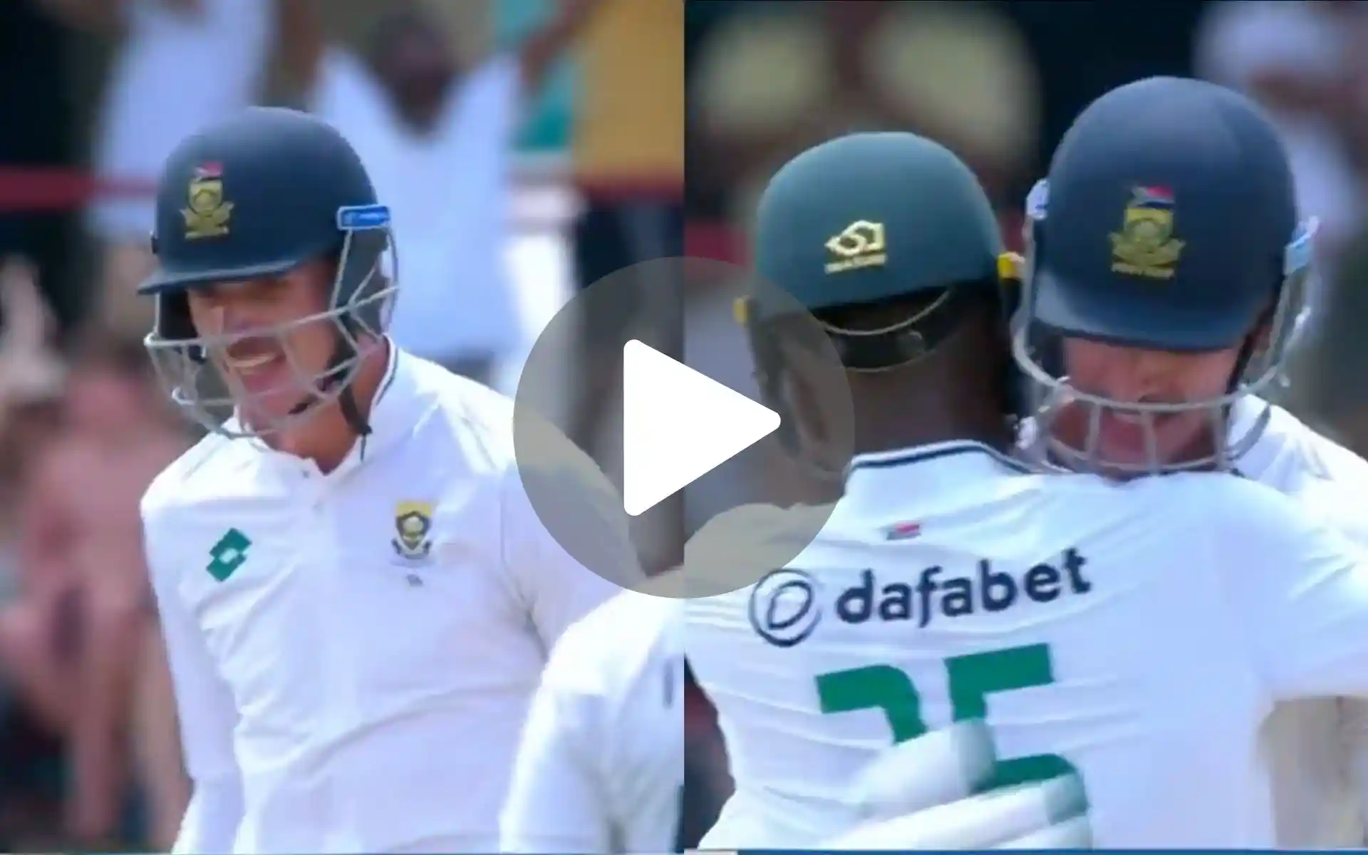 [Watch] Jansen And Rabada Get Emotional After Guiding South Africa To